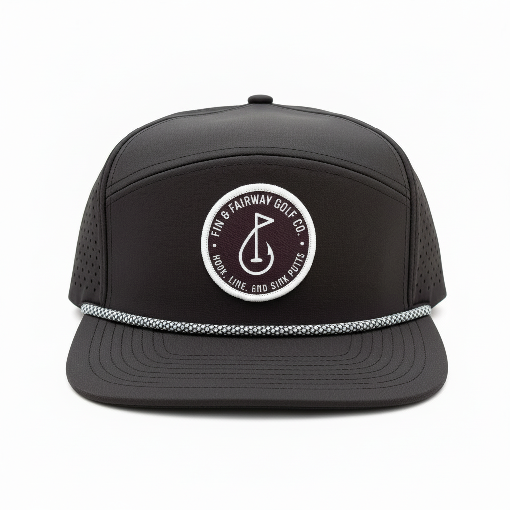 Black Ropeback Hat