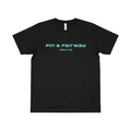 Black Tri-Blend Tee with Bella Canvas Tag