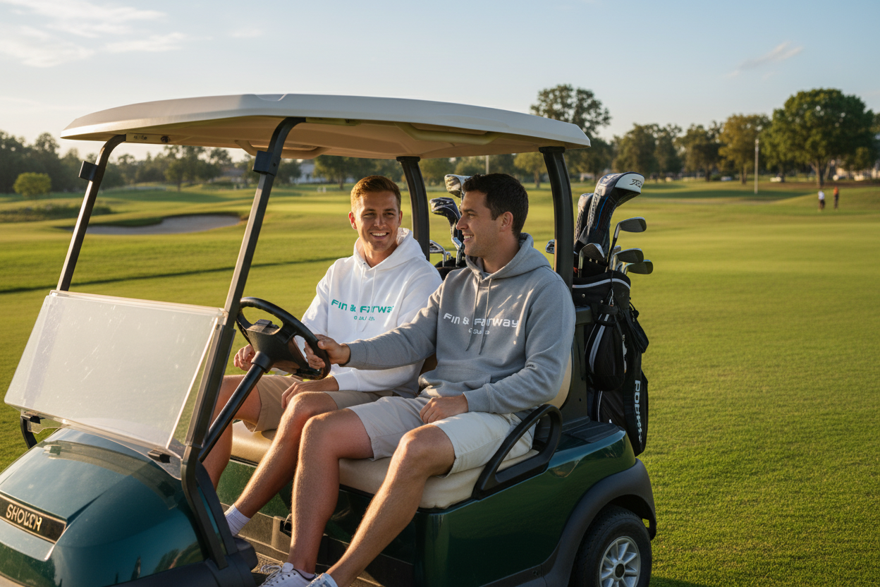 Fin & Fairway Hoodies - Golf Cart Lifestyle
