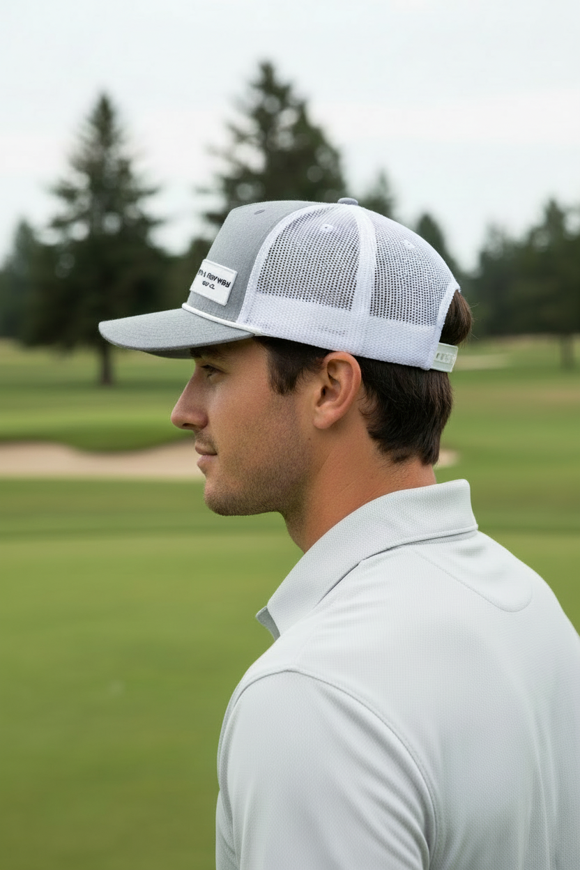 Overcast Hat Backwards - Clear Patch